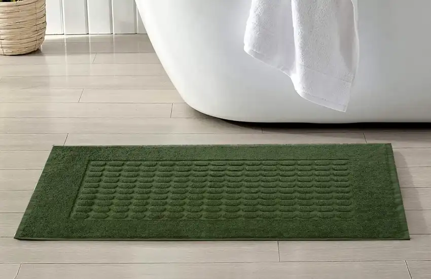 Cotton Bath Mats Vaccumming Frequenc