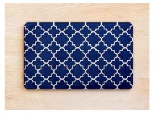 Navy Moroccan Door Mat