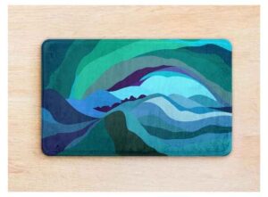 Teal Sky Door Mat