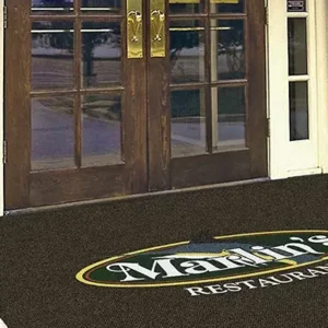 Custom Inlaid Berber Logo Entrance-Mat