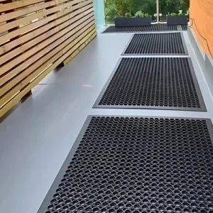 EntraGuard Natural Rubber Outdoor-Door Mat