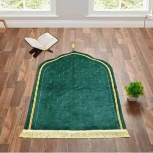 Green Color Premium Prayer Mat