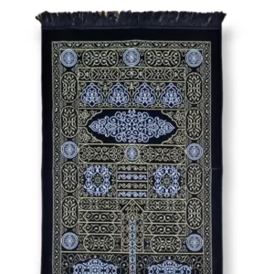 Kaaba Door Detailed Turkish Prayer Mat