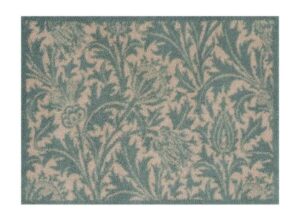 Morris & Co Thistle Green Door Mats