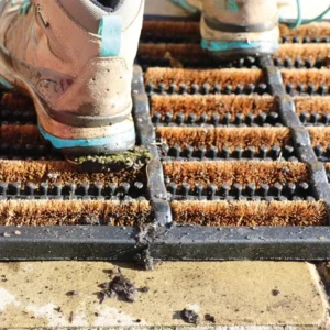 Natural Coir Rubber Scraper Doormat Entrance