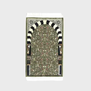 Rawdha Sharifa Velvet Prayer Mat Handbag