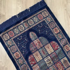Royal Sejadah Embossed Floral Luxury Janamaz