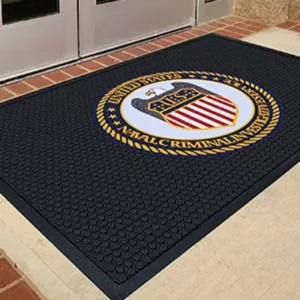 SuperScrape Impressions Custom Logo Rubber Mat