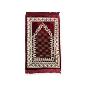 Turkish Minimalist Mihrab Prayer Mat Sajjadah